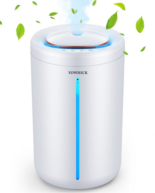 【上から給水&28畳対応&25dB超静音】加湿器卓 4.5L大容量 超音波式 40時間連続稼働 ナイトライト付き お手入れ簡単 ミスト量3段階調整 空焚き防止 水漏れ防止 乾燥対策 コンパクト 寝室/リビング/オフィス/学校用