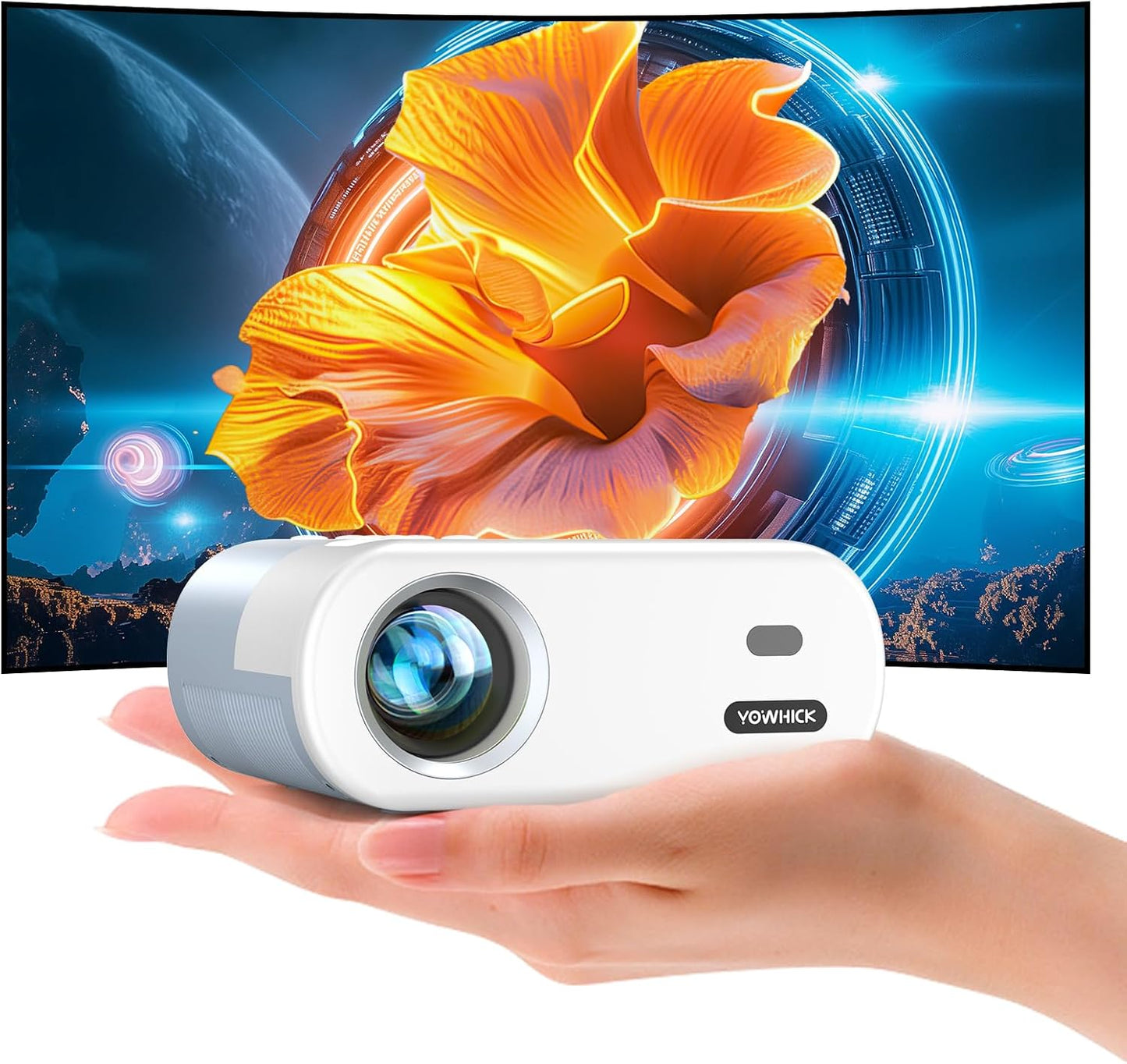 進級版&超小型】YOWHICKプロジェクター 13000LM高輝度5GWiFi
